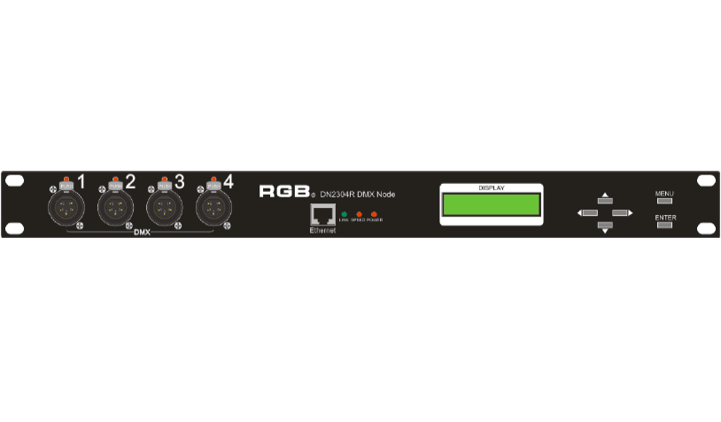 RGB-DN2304R Cabinet Network Decoder