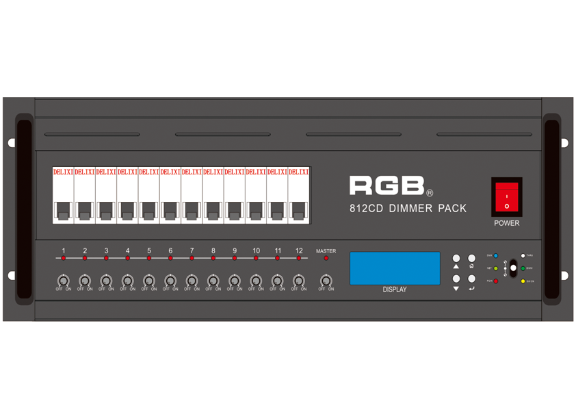 8 series Intelligent Dimmer/Relay Packs